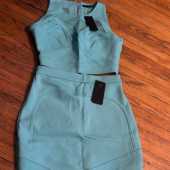 NWT Guess Mesh Top and Matching Skirt MEDIUM - Picture 7 of 8